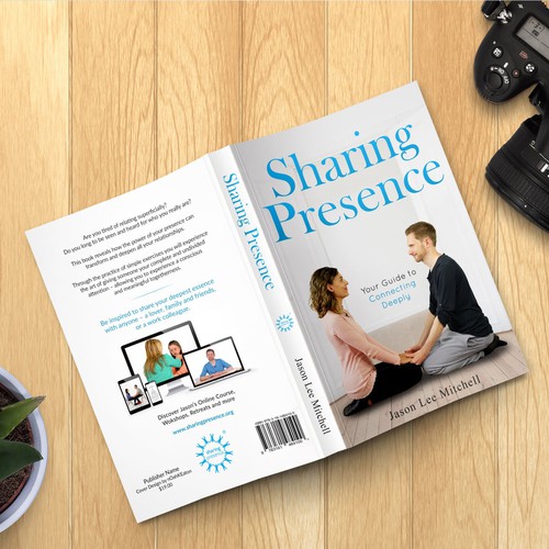 Mindfulness Book Cover on Sharing Presence Design by nOahKEaton