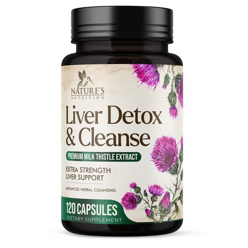 Natural Liver Detox & Cleanse Design Needed for Nature's Nutrition Design by UnderTheSea™