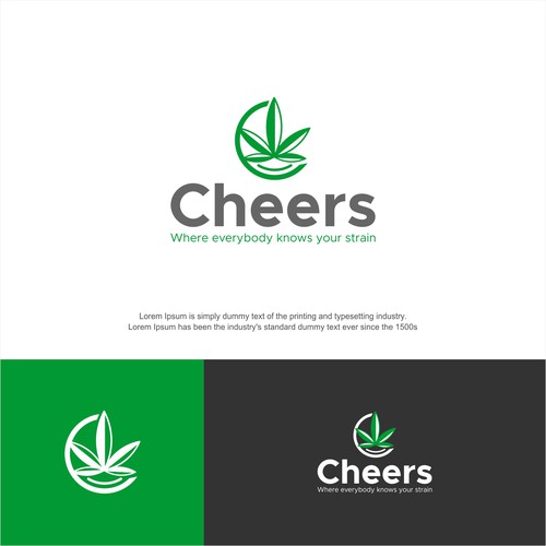 Cheers Cannabis where everyone knows your strain!  Need a great design 4 a world class cannabis shop Design by GengRaharjo