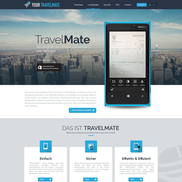 Design by Progressive titled "Travelmate"