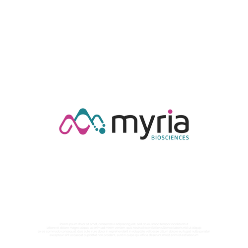 Logo for biotech company advancing drug development Design by MrBaba