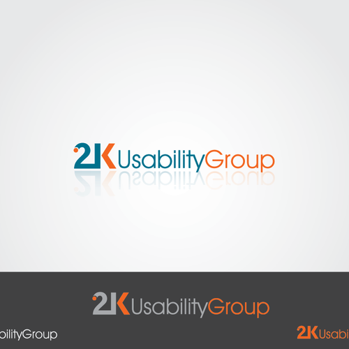 2K Usability Group Logo: Simple, Clean Réalisé par VD design
