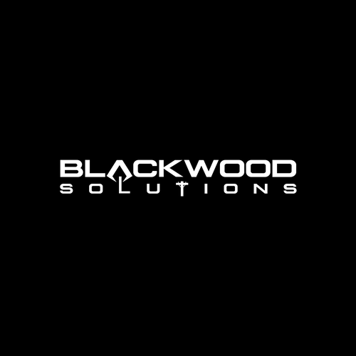 Create a logo and web site for Blackwood Solutions, a wood recycling company Logo & brand