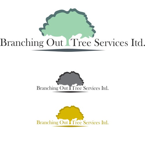 Create the next logo for Branching Out Tree Services ltd. Diseño de Njuskalone