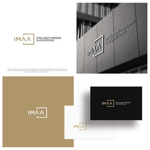 IMAA Logo Dubai (Intelligent Mergers And Acquisitions) LLC Design by maiki