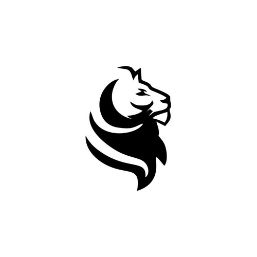 ➤ TIGER HEAD LOGO (Black) Design by Duuqi_