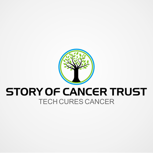 logo for Story of Cancer Trust Design by Amerka