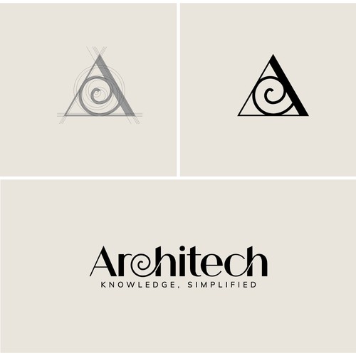 Brilliant logo required for knowledge oasis in an age of cognitive overload! Design by Giunise