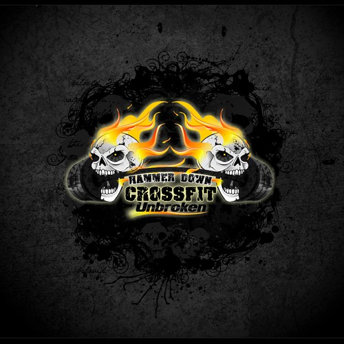 Create the next logo for Hammer Down CrossFit
