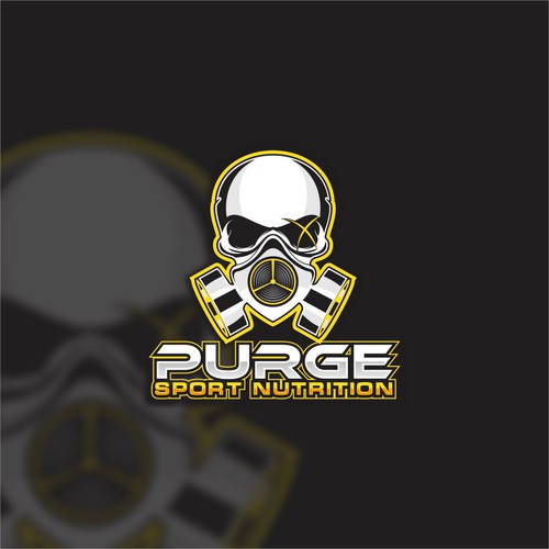 Create a powerful college sports style logo for Purge Sports Nutrition Design by SandraArt