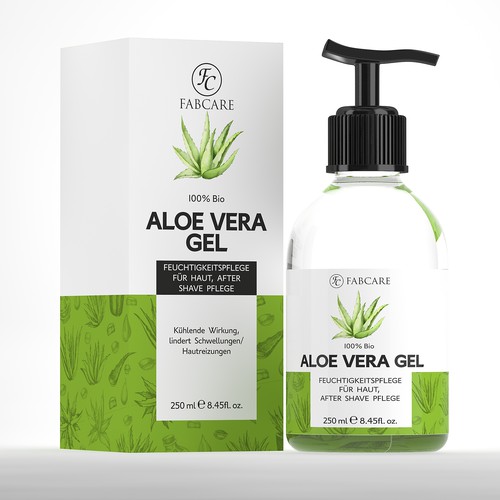 Label Design for Aloe Vera Lotion Design by P.D.S.