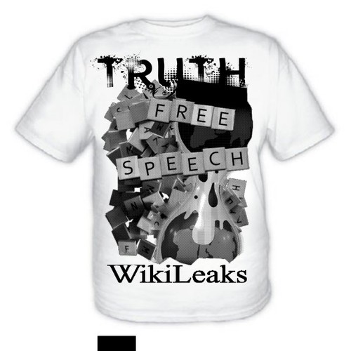 New t-shirt design(s) wanted for WikiLeaks デザイン by 1747