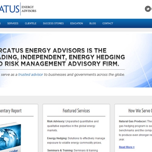 Design di banner ad for Mercatus Energy Advisors  di Nicolet Media