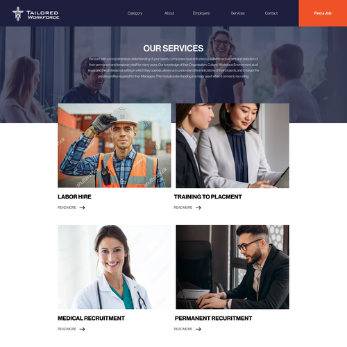 Job Recruitment Website Design by aldo.rgr