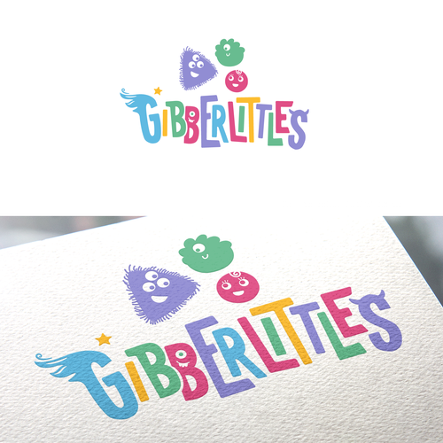 Logo for a series of children's books about cute, furry little