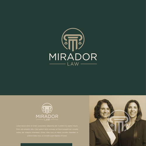 Logo for Women-Owned Law Firm that Specializes in Complex Trials Design by Samantha Toshi