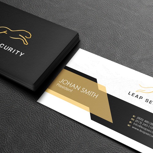 Hackers needing Minimal, Modern and Professional Business Cards....Be Creative!! Design by Zayden