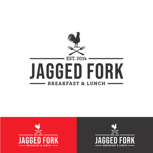 The Jagged Fork Design by crapit