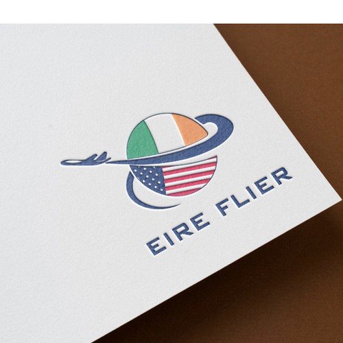 The Eire Flier logo Design réalisé par Eric Studio