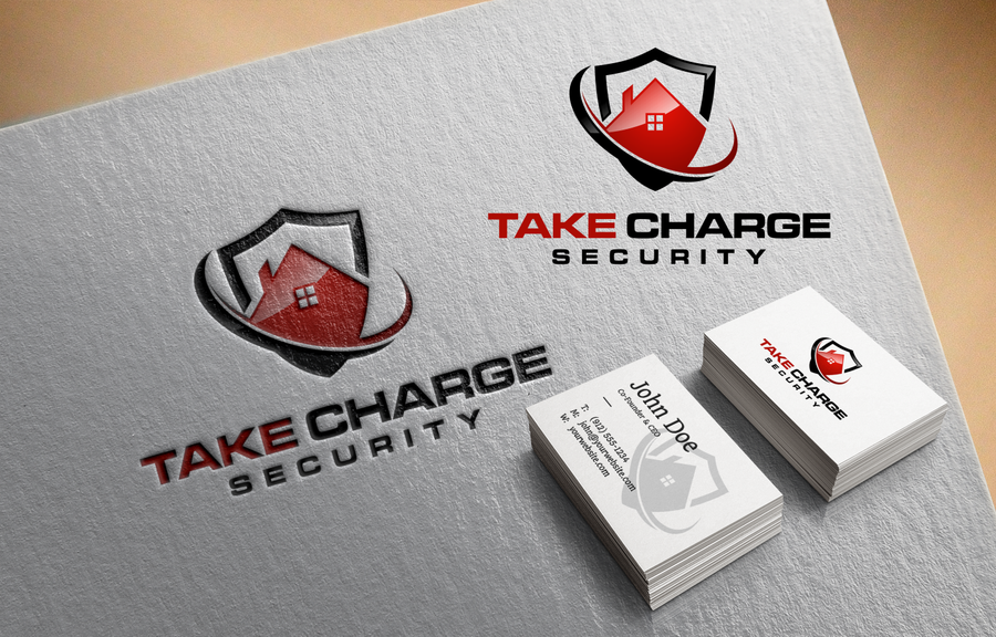 Design a empowering logo for Take Charge Security | Logo design contest