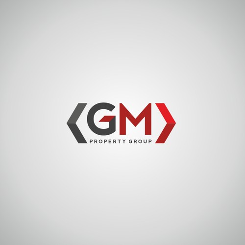 logo for GM Property Group Design by Designdicate™