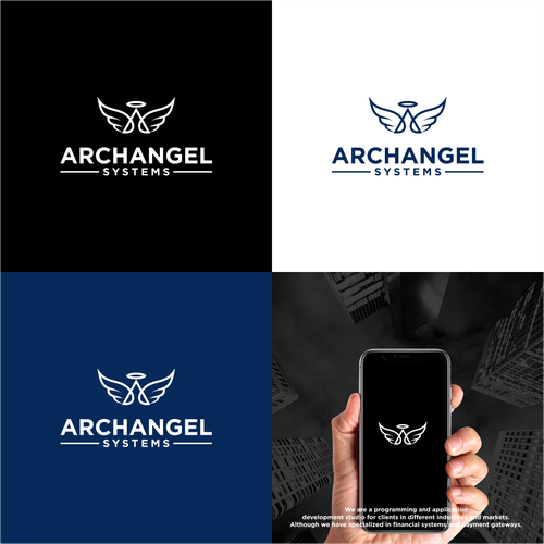 Archangel Systems Software Logo Quest Réalisé par valub