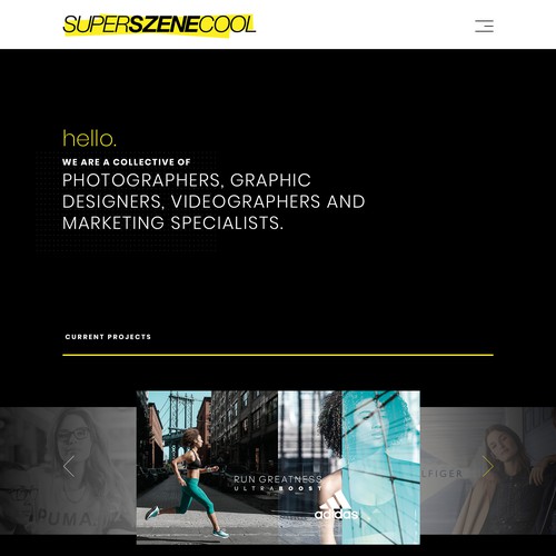 Web page design contest entry by aarsita