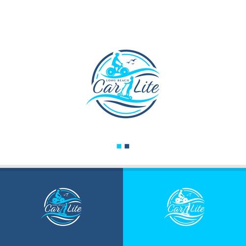 Logo for Car-Lite Long Beach (California -- USA) Design by StudioJack