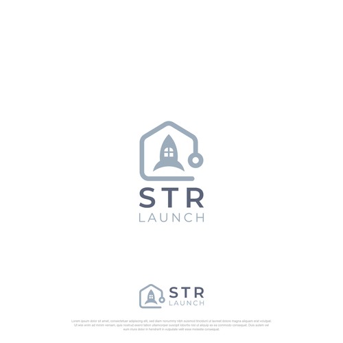 Short Term Rental SAAS Company Logo Design by Nick Camastra