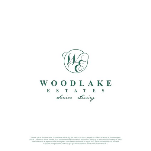 Create an Iconic Logo for Our Senior Living Community - Woodlake Estates Senior Living Design by ernamanis