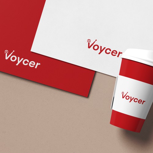 Clean, modern, Voycer logo for B2B community platform for consumer brands Design by Advancedlesigner