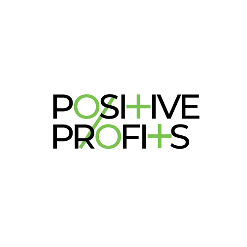 Positive Profits Logo Design by Victor Langer