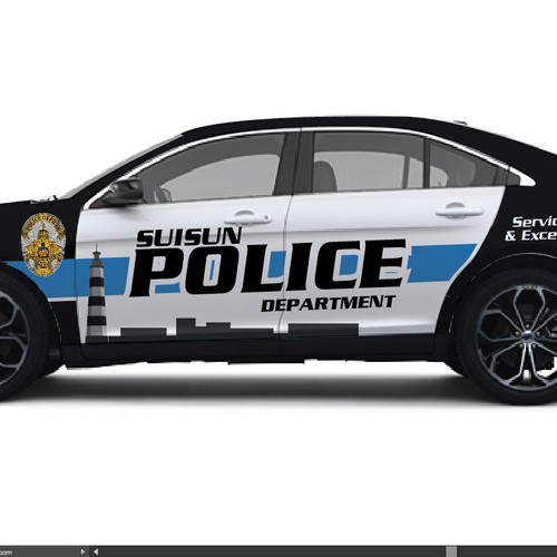 New Police Car Graphics Package for Suisun City Police | Signage contest