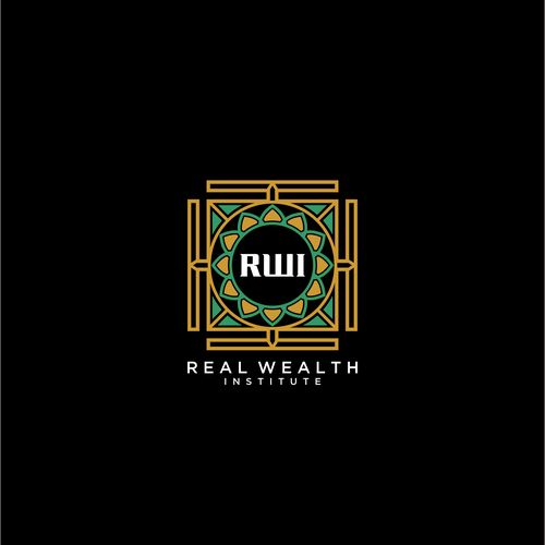 [LOGO] Real Wealth Institute: Spiritual Enlightenment Course Design by twentysixyears
