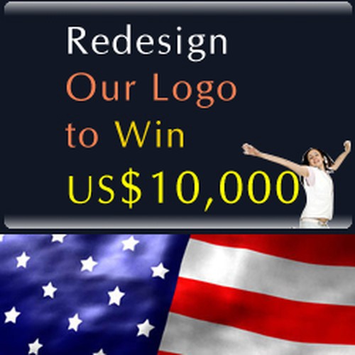 Logo / Graphic to promote US$10,000 Logo Design Competition Design by Raaju