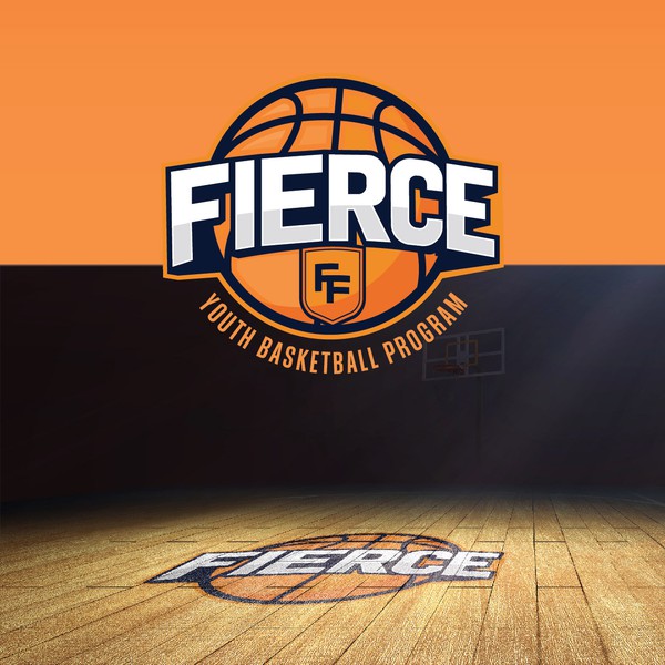 High-End Logo for the Fierce Basketball Brand