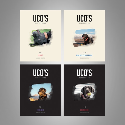 Create a modern wine label for Uco's Playground (Mendoza, Argentina) Design by Byteripper