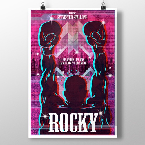 Create your own ‘80s-inspired movie poster! Diseño de ssrihayak