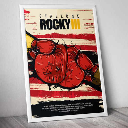 Create your own ‘80s-inspired movie poster! Design von ruddyncang