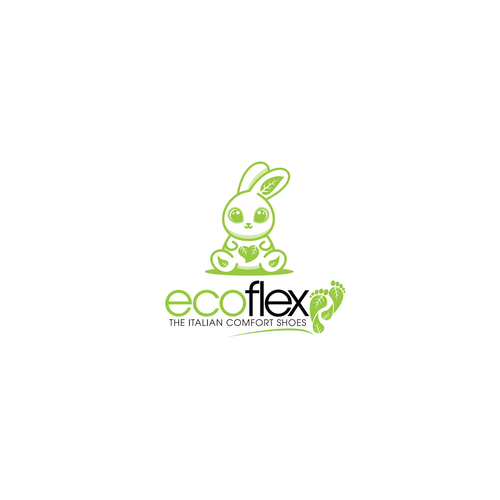 ecoflex Mascot to complete our logo Design by adwar std.