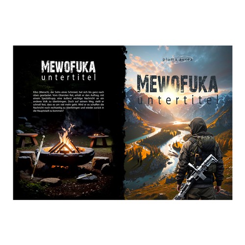 Book cover contest entry by Kia illu