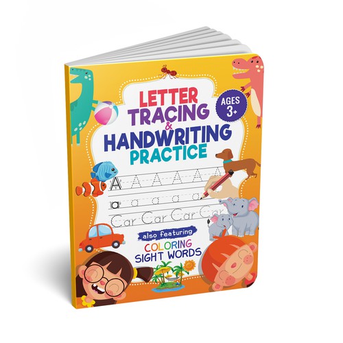 Letter Tracing Book for Kids Graphic by DIGITAL CREATION · Creative Fabrica