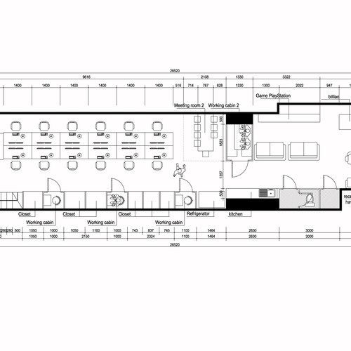 Office design for software development company Design by PHUHO