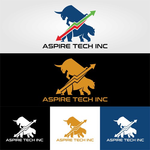 Stock Market Company Logo Design by agilruargh