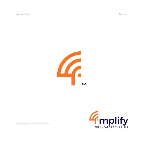 Amplify Logo Design by FF3