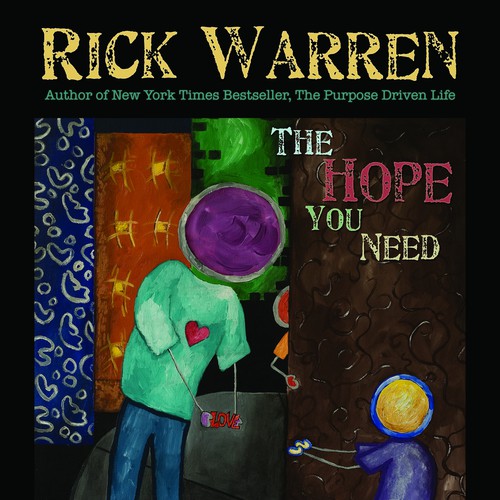 Leslie McCarthyさんのDesign Rick Warren's New Book Coverデザイン