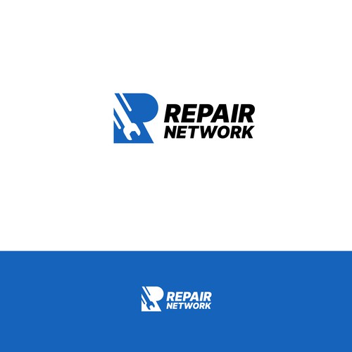 Repair Network logo design needed for auto and home repairs Diseño de asi99