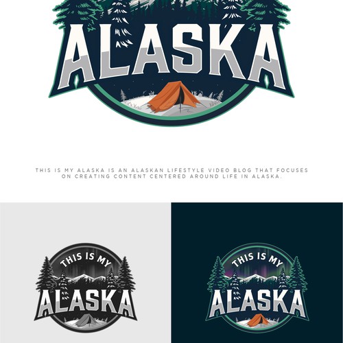 Alaskan company logo Design by Apoteósico