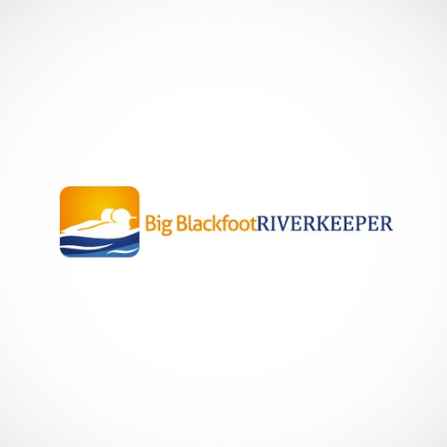 Logo for the Big Blackfoot Riverkeeper Diseño de Kobi091
