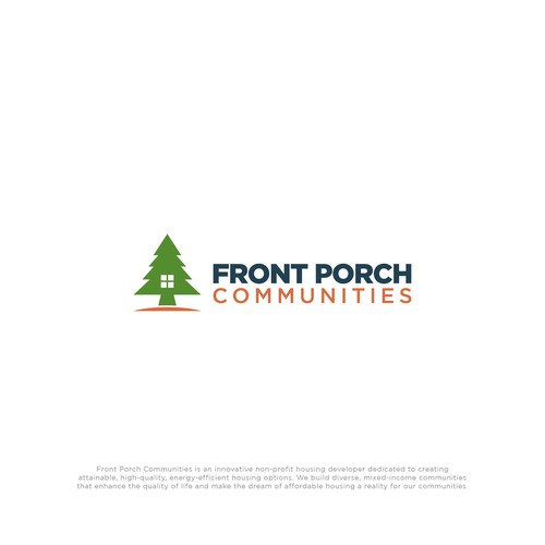 Front Porch Communities - A Not For Profit housing developer with a community focus Design réalisé par RaccoonDesigns®